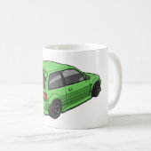 JDM Classic Car Mug — Retro Japanese Vehicle コーヒーマグカップ (正面右)