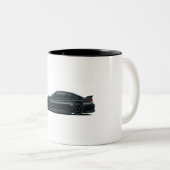 JDM Classic Car Mug — Retro Japanese Vehicle ツートーンマグカップ (正面右)