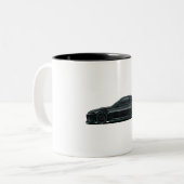 JDM Classic Car Mug — Retro Japanese Vehicle ツートーンマグカップ (正面左)