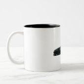 JDM Classic Car Mug — Retro Japanese Vehicle ツートーンマグカップ (左)
