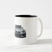 JDM Classic Car Mug — Retro Japanese Vehicle ツートーンマグカップ (正面右)