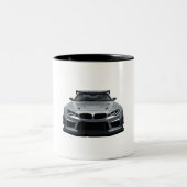 JDM Classic Car Mug — Retro Japanese Vehicle ツートーンマグカップ (中央)