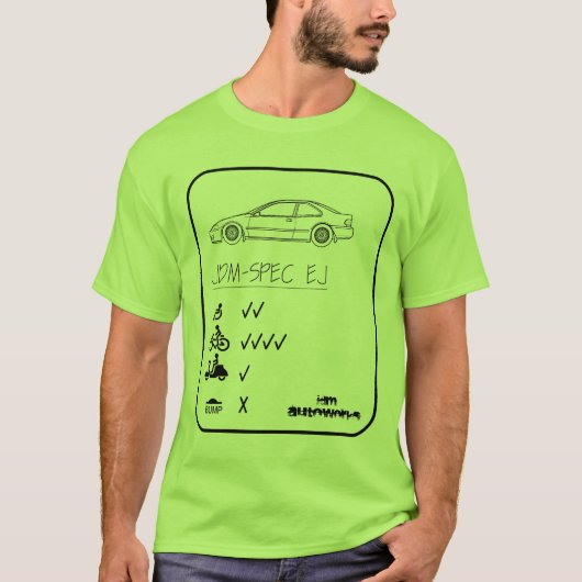 JDM EJ Tシャツ (正面)