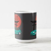 JDM Hatch Legend Torii Sunset Street Culture コーヒーマグカップ (中央)