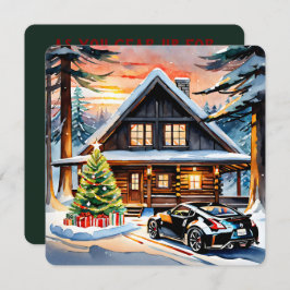 JDM Joyride：クリスマスのメリーグリーティング シーズンカード