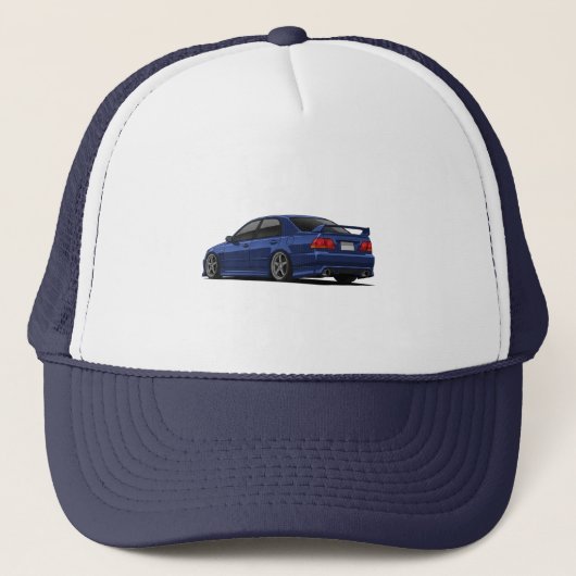 JDM Legend Windshield Banner Style Racing Cap キャップ (正面)