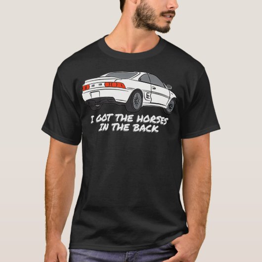 JDM MR2 SW20背面得の馬 Tシャツ (正面)