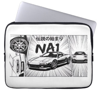 JDM NSX NA1 マンガ風ノートPCスリーブ ラップトップスリーブ