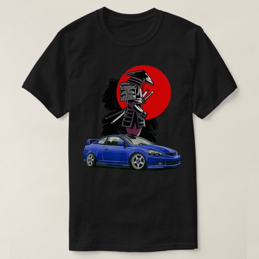 JDM RSX自動調整日本サムライサンドリフト1 Tシャツ (デザイン正面)