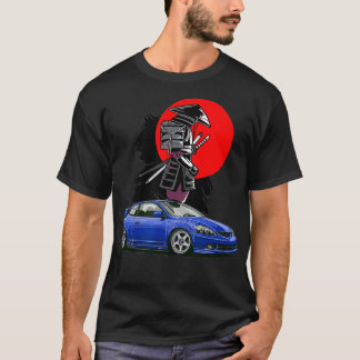 JDM RSX自動調整日本サムライサンドリフト1 Tシャツ
