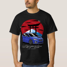JDM Subie Impreza WRX STi Evoeye 2015 Tシャツ