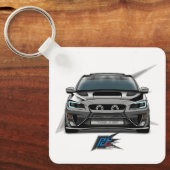 JDM WRC ラリーカー キーホルダー (正面)