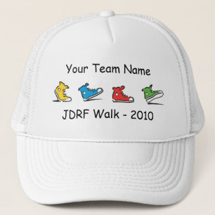 JDRFの歩行のチームトラック運転手の帽子2010年 キャップ