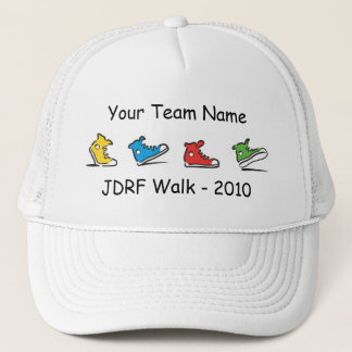JDRFの歩行のチームトラック運転手の帽子2010年 キャップ