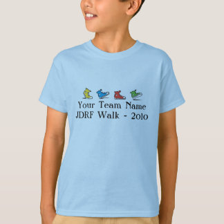 JDRFの歩行- 2010カスタマイズ可能なワイシャツ-青年 Tシャツ