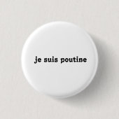 jeのsuisのpoutineボタン 缶バッジ (正面)