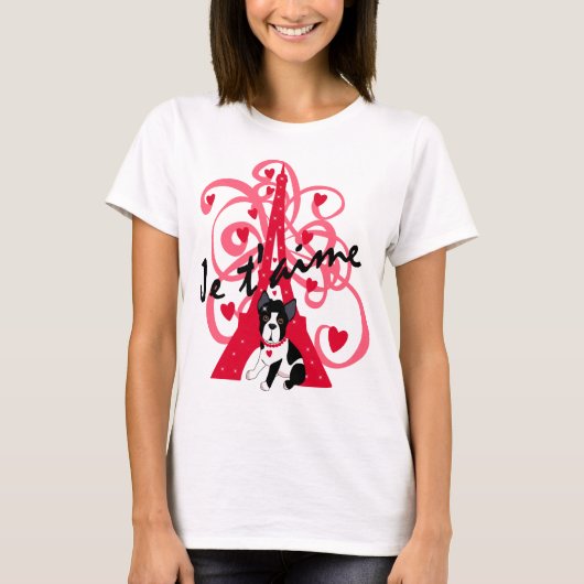 Jeのt'aime Tシャツ (正面)