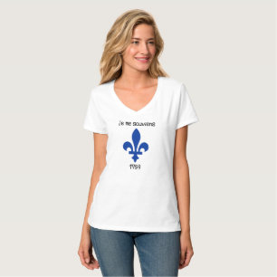 Je私souviens Tシャツ