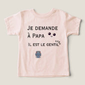 Je demande à Papa - il est le gentil (デザイン正面)
