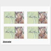 Je Ne残念なRien Pour Vousステッカー 長方形シール (シート)