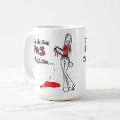 Je ne suis pas jalouse - コーヒーマグカップ (正面左)