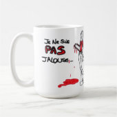 Je ne suis pas jalouse - コーヒーマグカップ (左)