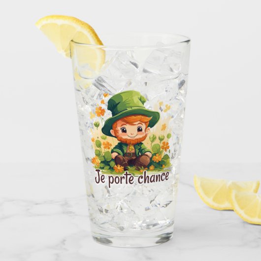 Je porte chance タンブラーグラス (アイス正面)