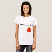 je ramène ma fraise tシャツ (正面フル)