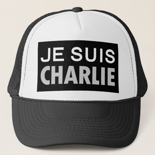 JE SUIS CHARLIE – 国民統一民族 キャップ (正面)