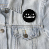JE SUIS CHARLIE – 私はCHARLIEである 缶バッジ (インサイチュ)