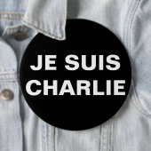 JE SUIS CHARLIE – 私はCHARLIEである 缶バッジ (インサイチュ)