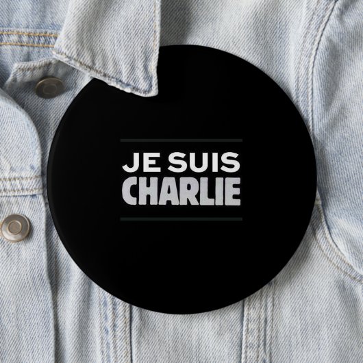 Je suis Charlie badge 缶バッジ (インサイチュ)