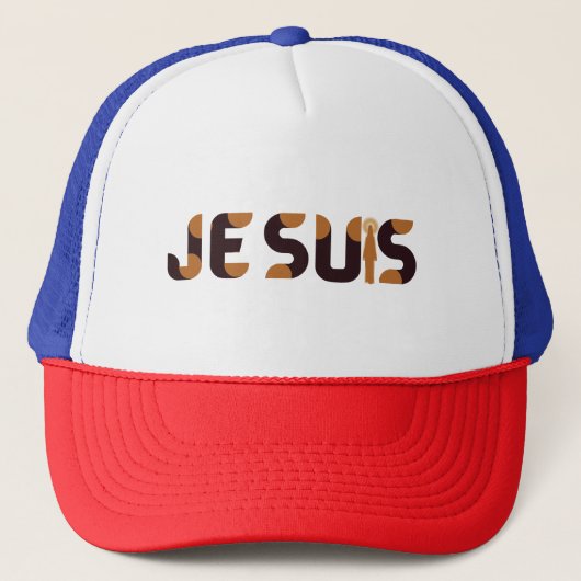 Je Suis, I Am Jesus concept キャップ (正面)
