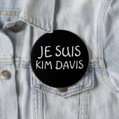 JE SUIS (I AM) KIM DAVISボタン 缶バッジ (インサイチュ)
