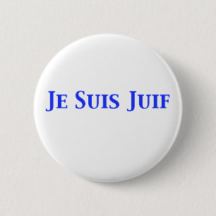 Je Suis Juifのユダヤ人の団結のワイシャツおよびギフト 缶バッジ