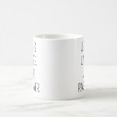 Je suis la fée la fée pas chier - mug humour コーヒーマグカップ (中央)