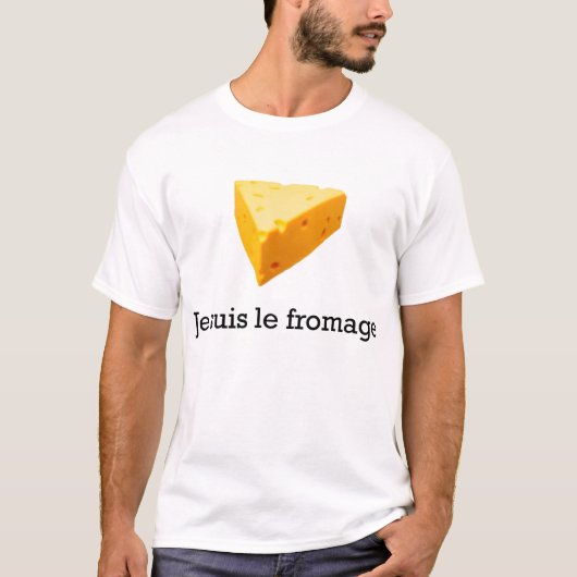 Je Suis Le Fromage Tシャツ (正面)