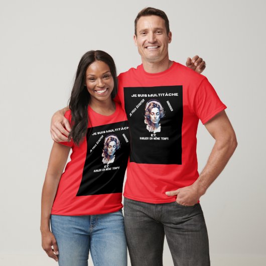 Je suis multitâche tシャツ (ユニセックス)
