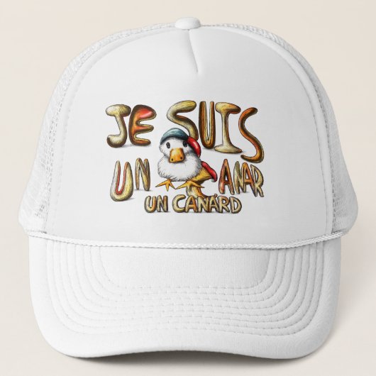 je suis un canard キャップ (正面)