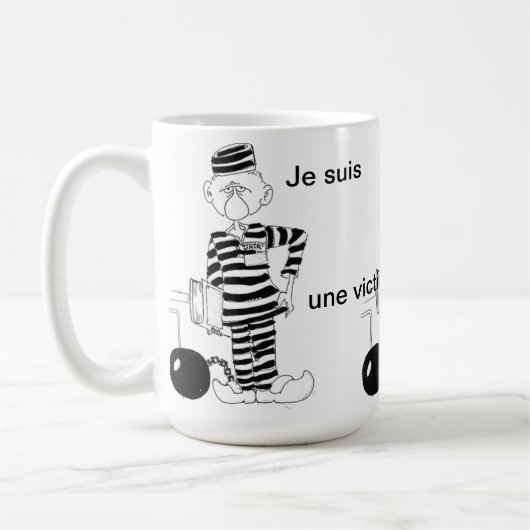 Je suis une victime innocente - コーヒーマグカップ (左)