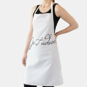 Je T'adore I Adore You in フランスの エプロン (インサイチュ)