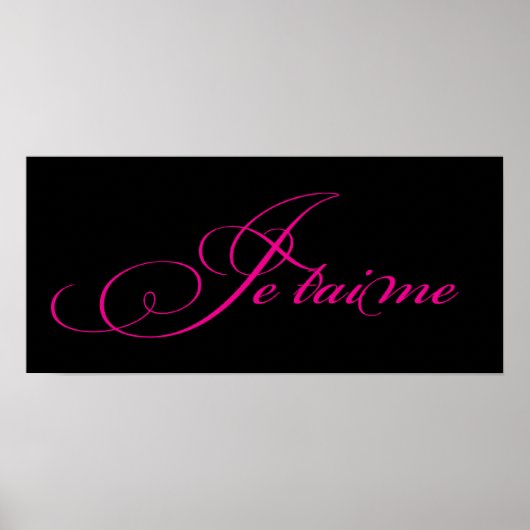 Je Taimeポスター/プリント ポスター (正面)