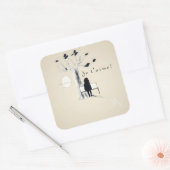 Je t'aime スクエアシール (封筒)