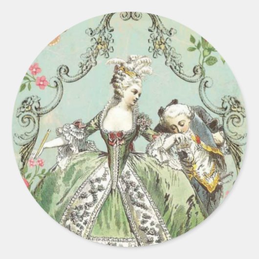 Je T'aime Ma Reine、ステッフランスのクインスパイアス ラウンドシール (正面)