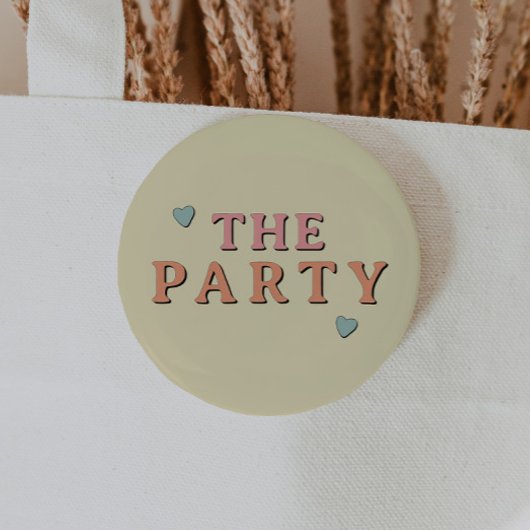 JEANレトロ70のパーティーバチェロレッテグループ 缶バッジ