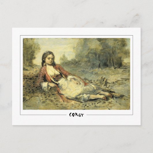 Jean-Baptiste-Camille Corot #251-2 -ファインアートP... ポストカード (正面)