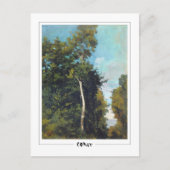 Jean-Baptiste-Camille Corot #281 -ファインアート位置… ポストカード (正面)