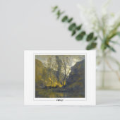 Jean-Baptiste-Camille Corot #301 -ファインアート位置… ポストカード (スタンド正面)