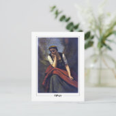 Jean-Baptiste-Camille Corot #322 -ファインアート位置… ポストカード (スタンド正面)