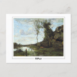 Jean-Baptiste-Camille Corot #325-2 -ファインアートP... ポストカード